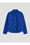 Lcw Vision Blue Oversize Women's Jean Shirt - 5