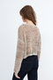 Crew Neck Openwork Knitwear T02689 - 6