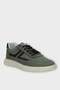 Men's Linen Gabardine Fabric Sneaker Shoes Khaki - 2