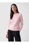 Lcw Everyday Pink Crew Neck Women's Knitwear Sweater