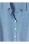 Rmz Gi̇yi̇m Farkiyla Striped Loose Fit Oxford Women's Shirt - 7