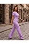 Women's Double Suit with Piping Detail - 2