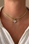 Angel Heart Choker Necklace