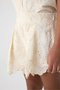 Girl Ecru Shorts - 3
