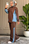 6102 - Stylish, Comfortable, Loose Viscose Interlock Fabric Women's Top and Bottom Set