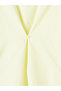Yellow Striped Poplin Women's Shirt - 8