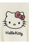 Alita City Lcw Kids Ecru Hello Kitty Embroidered Girls' Knit Sweater with a Difference - 3