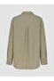 Lcw Modest Green Striped Women's Shirt - 7