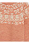 Two Mt Shop Quality Pink Oval Collar Girl's Patterned Knit Sweater - 3