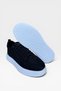 Men's Faylon Sole Smart Lace-Up Parachute Material Sneaker Shoes Black - White - 6