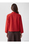 Lcw Modest Red High Collar Modal Blend Women's Shirt - 4
