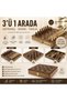 Luxury Wooden 3-in-1 Chess Checkers Backgammon Set Foldable Interlocking Premium Classic Game Set 24 cm - 7