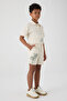 Boy Ecru Shorts - 2
