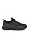 Black-Black Mesh Elastic Laces Comfortable Sole Unisex Walking and Sports Shoes Nans g - 2
