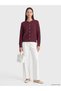 Lcw Everyday Plum Crew Neck Women's Knitwear Cardigan - 2