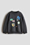 Aplikeli Sweatshirt