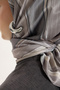Patterned Twill Scarf Brush Beige - 4