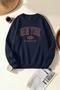 Unisex New York Empire Printed Crew Neck Sweatshirt