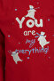 Mother & Daughter Pajama Set, (Sold Separately), 100% Cotton, Without Pockets, "You Are My Everything" Printed, Elastic Cuffs - 5
