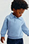 Pamuklu Polo Sweatshirt - 3