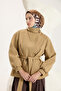 Patterned Twill Scarf Animal Amber