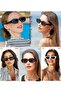 ShebSheb Rectangle Sunglasses for Women - 6
