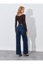 Women's Coffee Color V-Neck Long Sleeve Camisole Body - 5