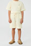 Boy Ecru Shorts - 2