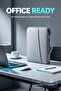 Fashion Unique Shock Absorbing Laptop Sleeve, Durable Waterproof Fabric, Soft Plush Lining & Side Storage Pocket for Notebook Computer - 6
