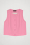 Button Detailed Women's Vest Ylk00005 - 2