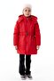 Girl's Hooded Winter Puffer Coat - 2