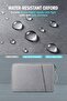 Fashion Unique Shock Absorbing Laptop Sleeve, Durable Waterproof Fabric, Soft Plush Lining & Side Storage Pocket for Notebook Computer - 5