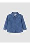 Patterned Baby Boy Jean Shirt (W6) - 2