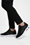 Black-White Canvas Linen Comfortable Lightweight Flexible Men's Casual Walking Shoes 2308 - 3