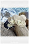 Wide Brim Mercerized Beach Hat for Women - 3