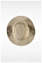 Unisex Beige Flat Safari Hat with Mesh on the Sides - 2
