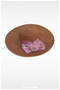 Luxury Straw Wide Brim Solid Color Beach Hat for Women - 2