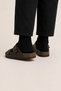 Men's Buckle Slippers Brown - 4