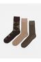 Mixed Patterned Men's Socks 3-Pack (W6) - 5