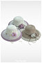 Wide Brim Mercerized Beach Hat for Women - 5