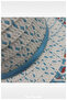 Mercerized Children's Hat with Pearls (2-6 Years) (Blue) - 3
