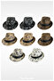 100% Paper Mj Small Edge Palm Hat for Women and Men (Size 58 cm) - 2