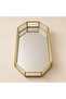 Octagonal Glass Presentation Bowl - 42Cmx23 cm - 3