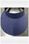 Anti-UV Straw Sun Hat (57-58 cm) (Elastic at the Back) - 2