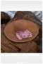 Luxury Straw Wide Brim Solid Color Beach Hat for Women