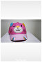 Children's Hat with Cat and Ears (1-3 Years) (Dark Pink) - 4