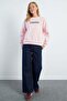 3 Thread Themory Embroidered Oversize Sweatshirt - 2