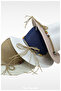 Double Color Luxury Straw Girl's Hat (Age 3-8) - 3