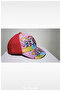 Orchestra Printed Girl's Hat (Age 1-4) (Red) - 2