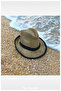 Michael Jackson Model Short Edge Straw Hat (Size 57-58 cm)